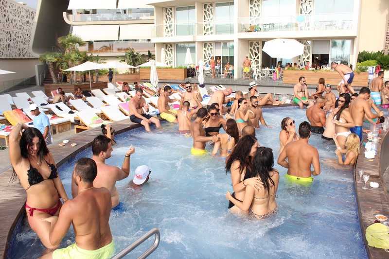 Sunday Pool Party at Whitelace